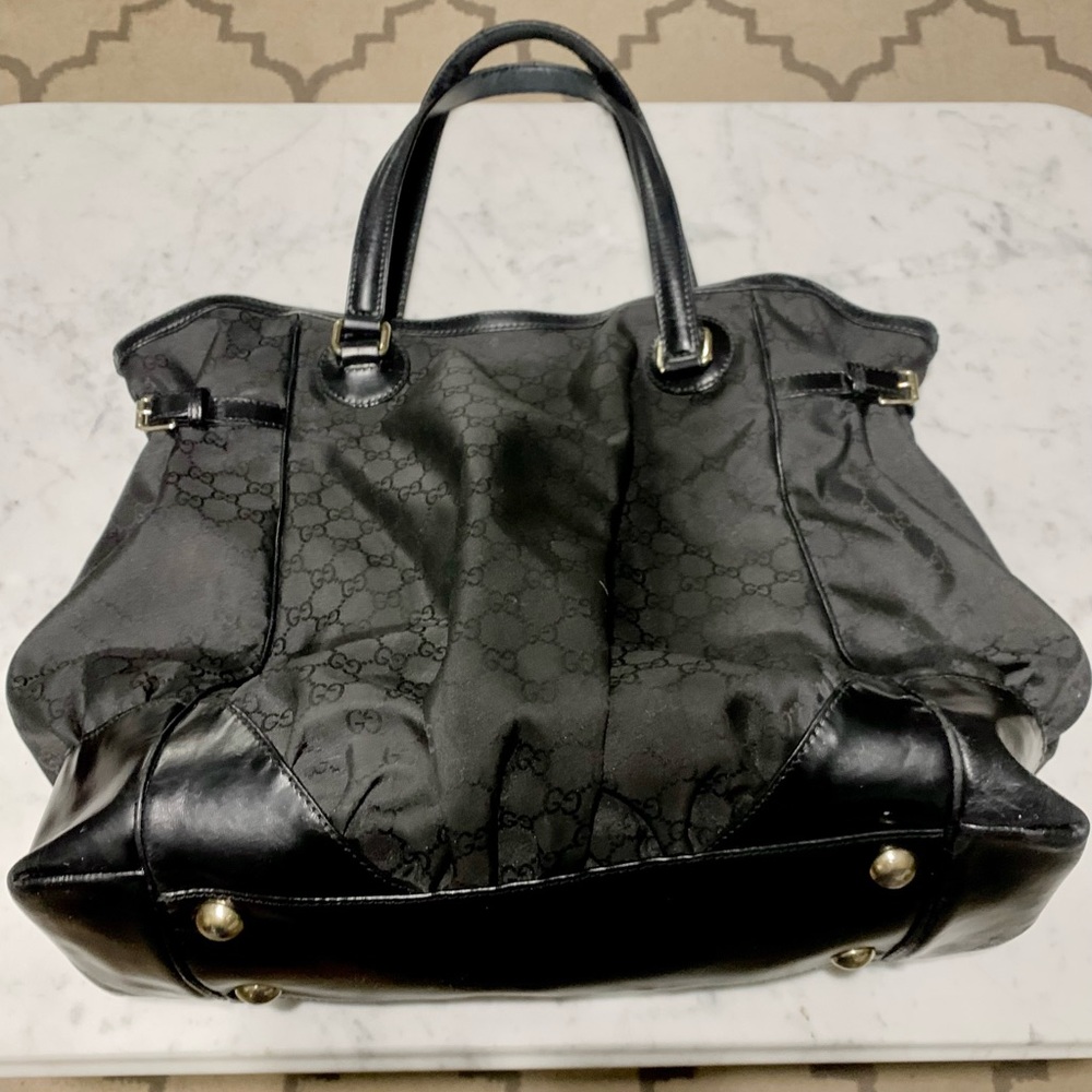 Authentic Gucci Full Moon Guccissima Gg Monogram Canvas Large